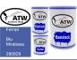 Preview: Ferrari, Blu Mirabeau, 290829: 500ml Lackdose + 500ml Klarlack + 250ml Härter - Set, von ATW Autoteile West.